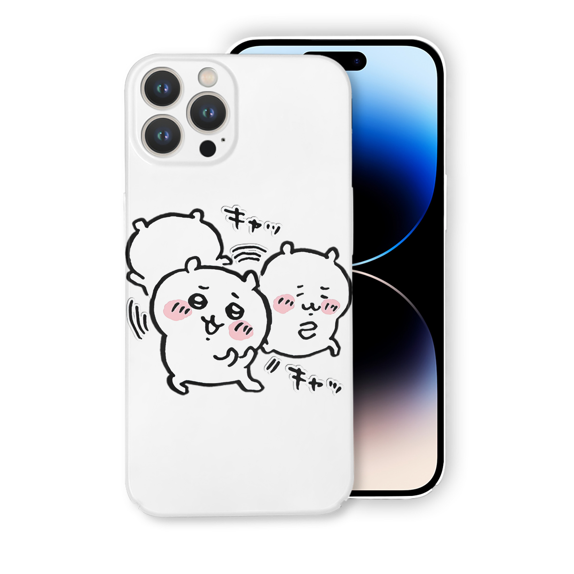 （画像用） ちいかわ ちいかわ Chii-kawa chiikawa 【iPhone 14シリーズ対応】ハードケース